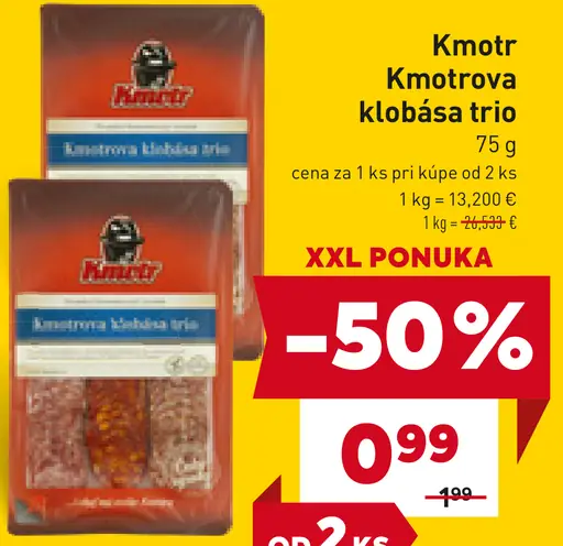 Kmotr Kmotrova klobása trio