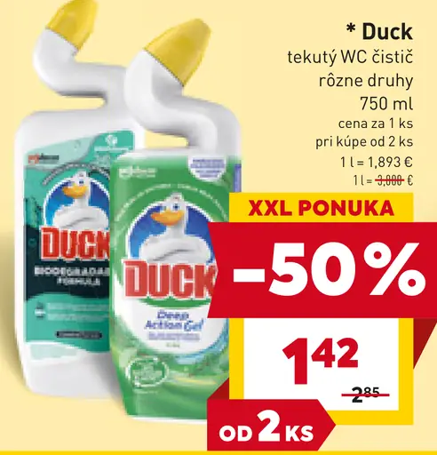 Duck WC čistič