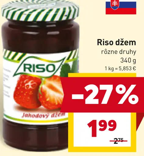 Riso džem jahodový