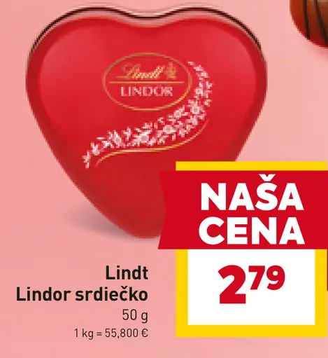 Lindt Lindor srdiečko