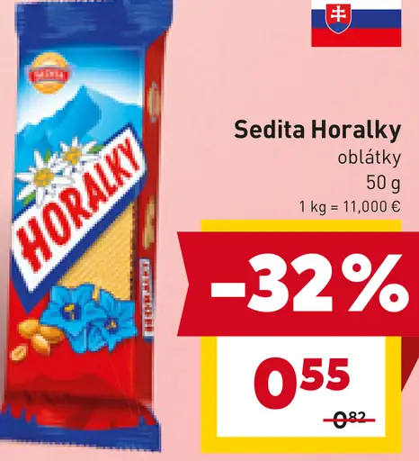 Sedita Horalky oblátky