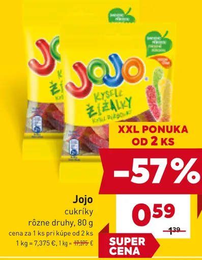 JoJo cukríky