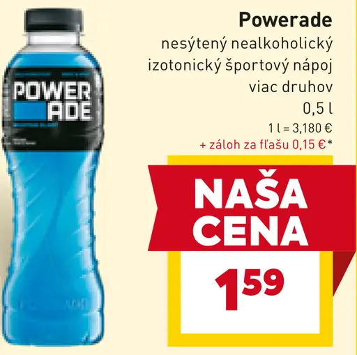 Powerade Športový nápoj izotonický