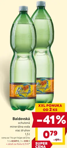 Baldovská ochutená minerálna voda