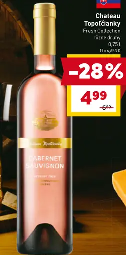 Chateau Topoľčianky Fresh Collection víno