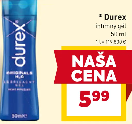 Durex intímny gél