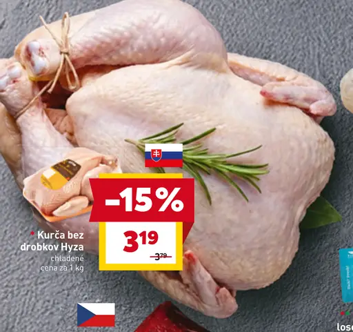 Kurča bez drobkov Hyza chladené