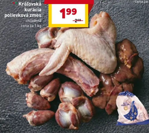 Královská kuracia polievková zmes chladená