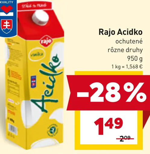 Rajo Acidko ochutené