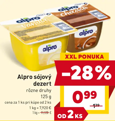 ALPRO Sójový dezert