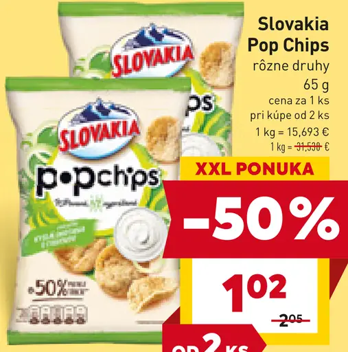 Slovakia Pop Chips