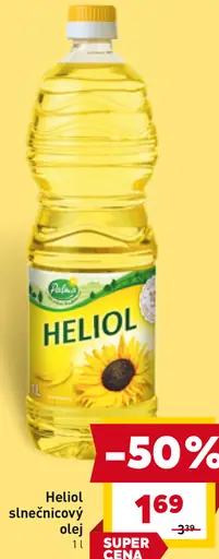 Heliol slnečnicový olej