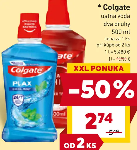 Colgate ústna voda