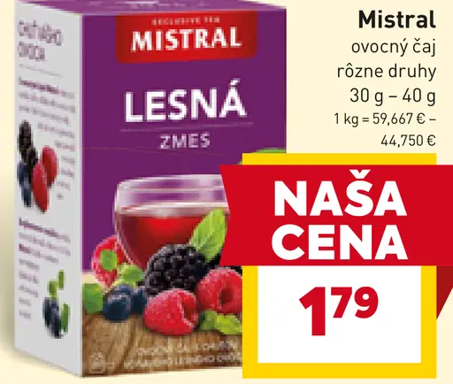 Mistral Lesná zmes ovocný čaj