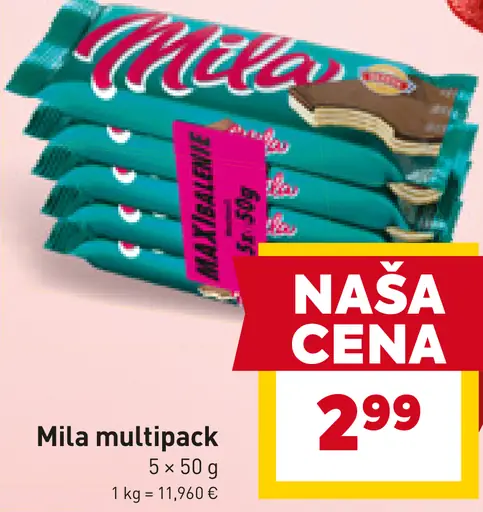 Mila multipack oblátky