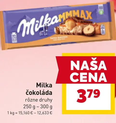 Milka Mliečna čokoláda