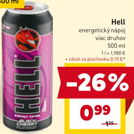 Hell Energy Ice Coffee ľadová káva plechovka