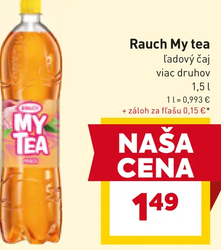 Rauch My tea ľadový čaj
