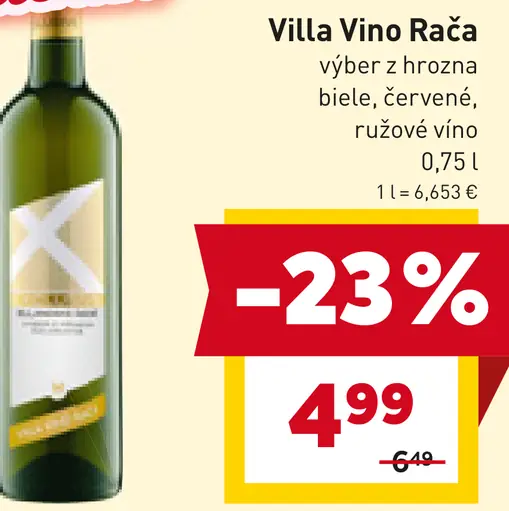 Villa Vino Rača Exclusive výber z hrozna biele, červené, ružové víno