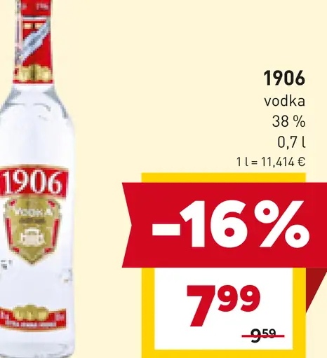 1906 vodka