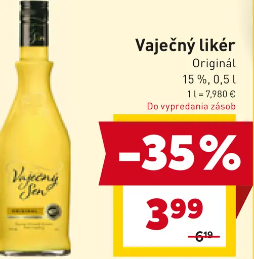 Vaječný likér Originál