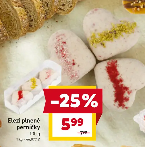Elezí plnené perníčky