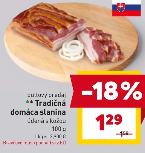 Tradičná domáca slanina