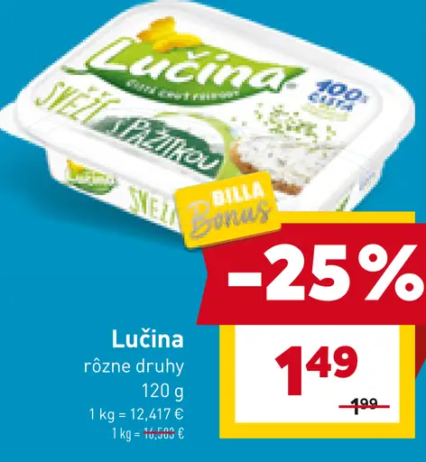 Lućina čerstvý smotanový syr