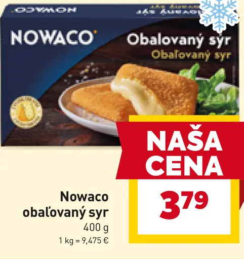 Nowaco Obalovaný syr