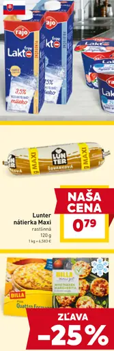 Lunter rastlinná nátierka Maxi Škvarková