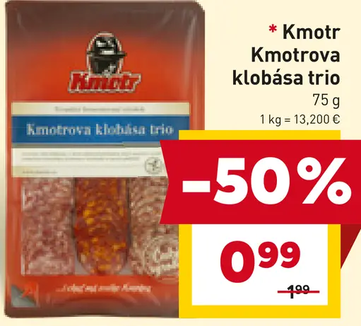 Kmotr Kmotrova klobása trio