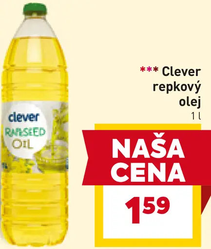 Clever repkový olej