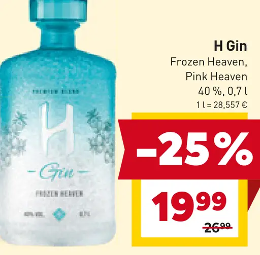 H Gin Frozen Heaven, Pink Heaven