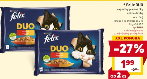 Felix kapsičky pre mačky