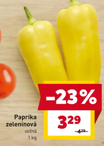 Bon Via paprika zeleninová
