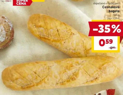 Cesnaková bageta