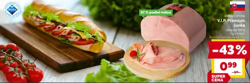V.I.P. Premium šunka