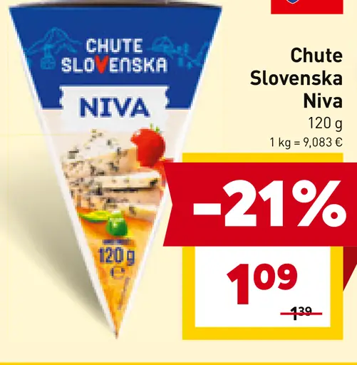 Chute Slovenska Niva plesňový syr