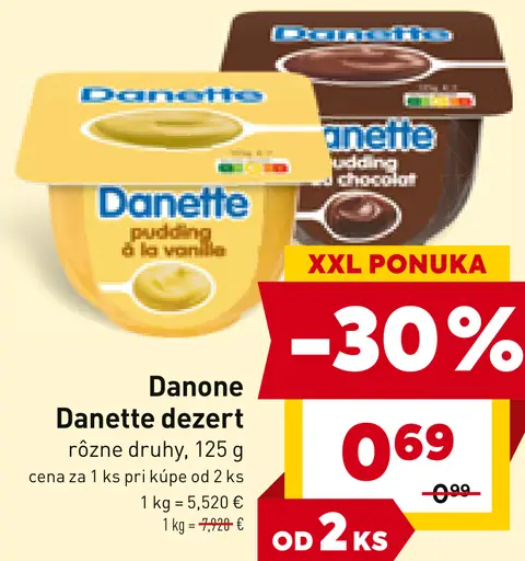 Danone Danette dezert
