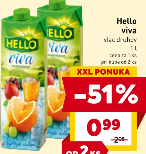 Hello Viva nápoj