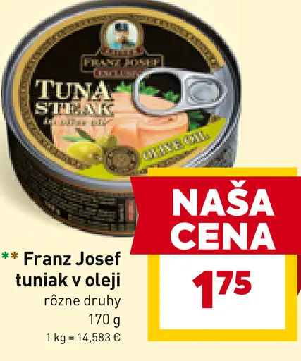 Franz Josef tuniak v oleji