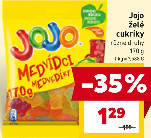 Jojo Želé cukríky