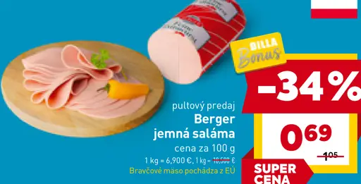 Berger Jemná saláma