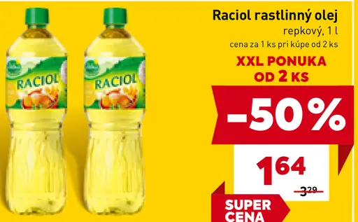 Raciol rastlinný olej