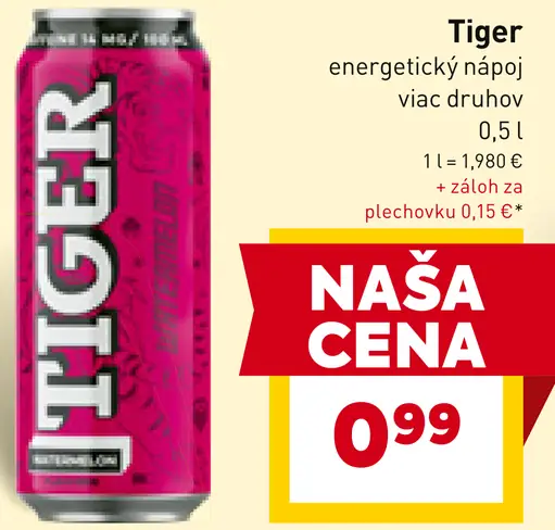 Tiger Energetický nápoj