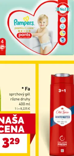 Pampers premium pants, premium care detské plienky a plienkové nohavičky