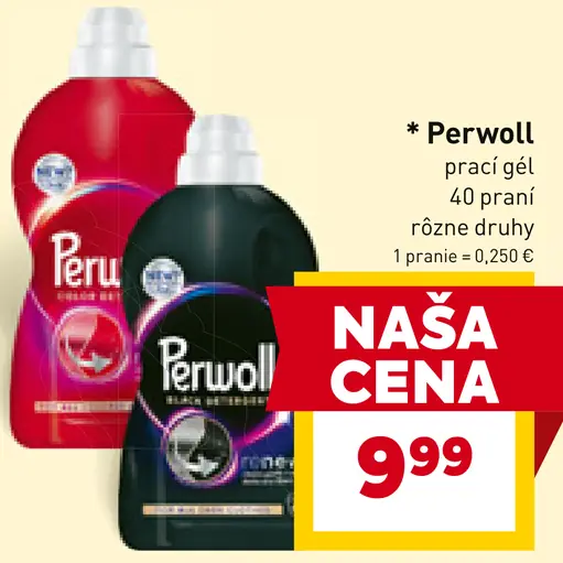 Perwoll prací gél