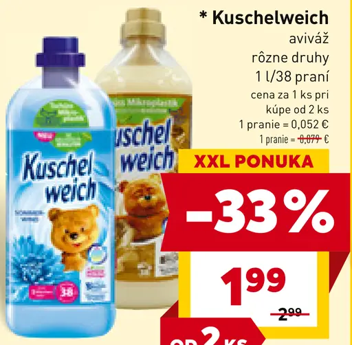 Kuschelweich aviváž