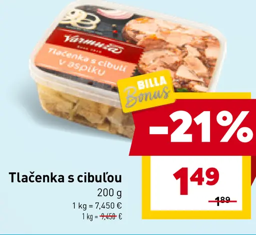 Tlačenka s cibuľou