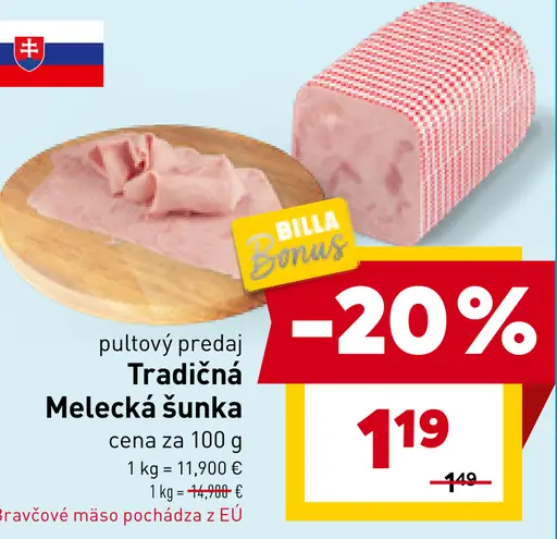 Tradičná Melecká šunka